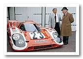Hans Herrmann und Ferry Porsche
Oktober 1997